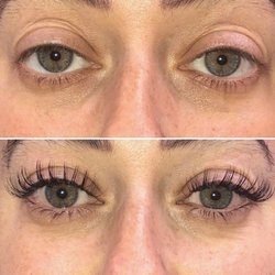 Classic set before and after done by the amazing Jenn!!!!