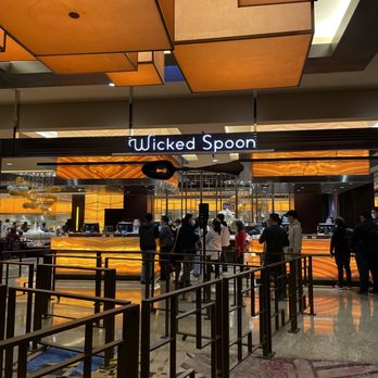 Wicked Spoon - Entrance (no wait for weekday morning ~10:40am) - Buffets Near Me - Las Vegas, Nevada Wicked Spoon - Entrance (no wait for weekday morning ~10:40am) - Buffets Near Me - Las Vegas, Nevada