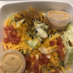Nicky's Mexican Restaurant - Friday night takeout. Crispy Tacos. Twelve bucks and change.