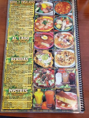Menu photo 2 El Norte Restaurant Wilmington, CA Menu photo 2 El Norte Restaurant Wilmington, CA