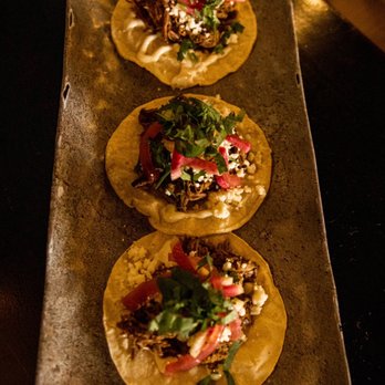 The State - Braised short rib tacos. - New American Near Me - Redlands, California