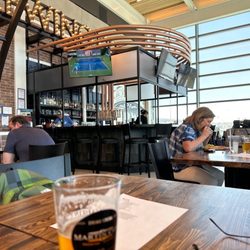 Martin City Brewing Company - Bar area