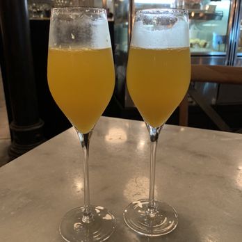 Vaudeville - Mimosa's with fresh squeeze orange juice! - New American Near Me - Fredericksburg, Texas