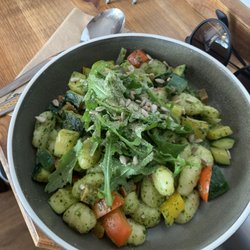 Crops - Gnocchi, seitan, vegetables