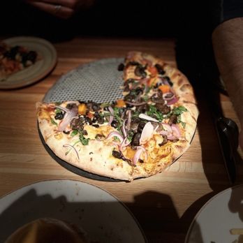 Cork & Pig Tavern - Some sort of veggie pizza - New American Near Me - Abilene, Texas Cork & Pig Tavern - Some sort of veggie pizza - New American Near Me - Abilene, Texas