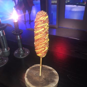 The Beast - Half Mozzarella Stick Half Corn Dog! - New American Near Me - Las Vegas, Nevada The Beast - Half Mozzarella Stick Half Corn Dog! - New American Near Me - Las Vegas, Nevada