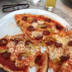 Pizza Express - American hot thin base lovely