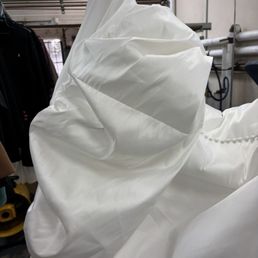 After photo of the hem of my dress After photo of the hem of my dress