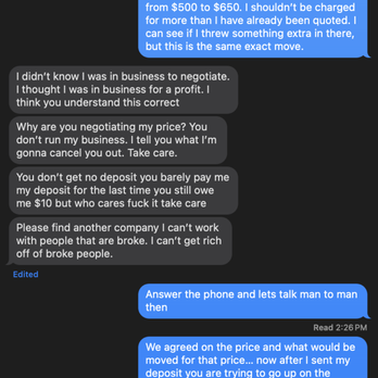In Motion Movers - This is how you treat your customers?! - Movers Near Me In Motion Movers - This is how you treat your customers?! - Movers Near Me