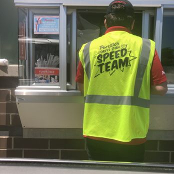 Portillo's Deerfield - Someone stood outside window coordinating us getting our food. - Salad Near Me - Deerfield, Illinois Portillo's Deerfield - Someone stood outside window coordinating us getting our food. - Salad Near Me - Deerfield, Illinois