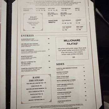 Guard and Grace Modern Steakhouse - Menu - New American Near Me - Houston, Texas Guard and Grace Modern Steakhouse - Menu - New American Near Me - Houston, Texas