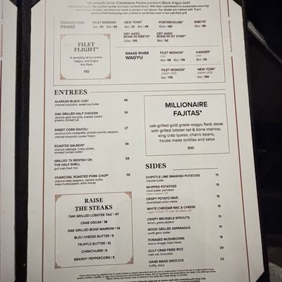 Menu photo 3 Guard and Grace Modern Steakhouse Houston, TX Menu photo 3 Guard and Grace Modern Steakhouse Houston, TX
