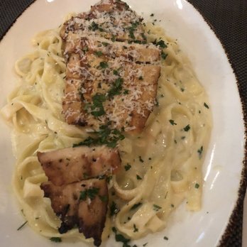 Baron Long Bar & Grill - Fettuccini Alfredo with grilled chicken - Burgers Near Me - Alpine, California