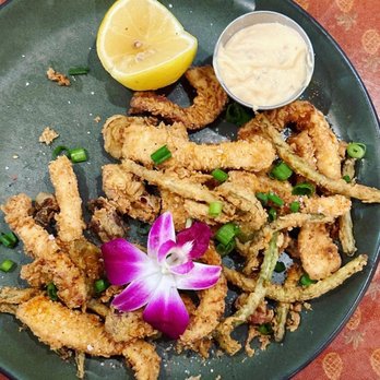 Pisces Rising - Calamari Fries - Seafood Near Me - Mount Dora, Florida Pisces Rising - Calamari Fries - Seafood Near Me - Mount Dora, Florida