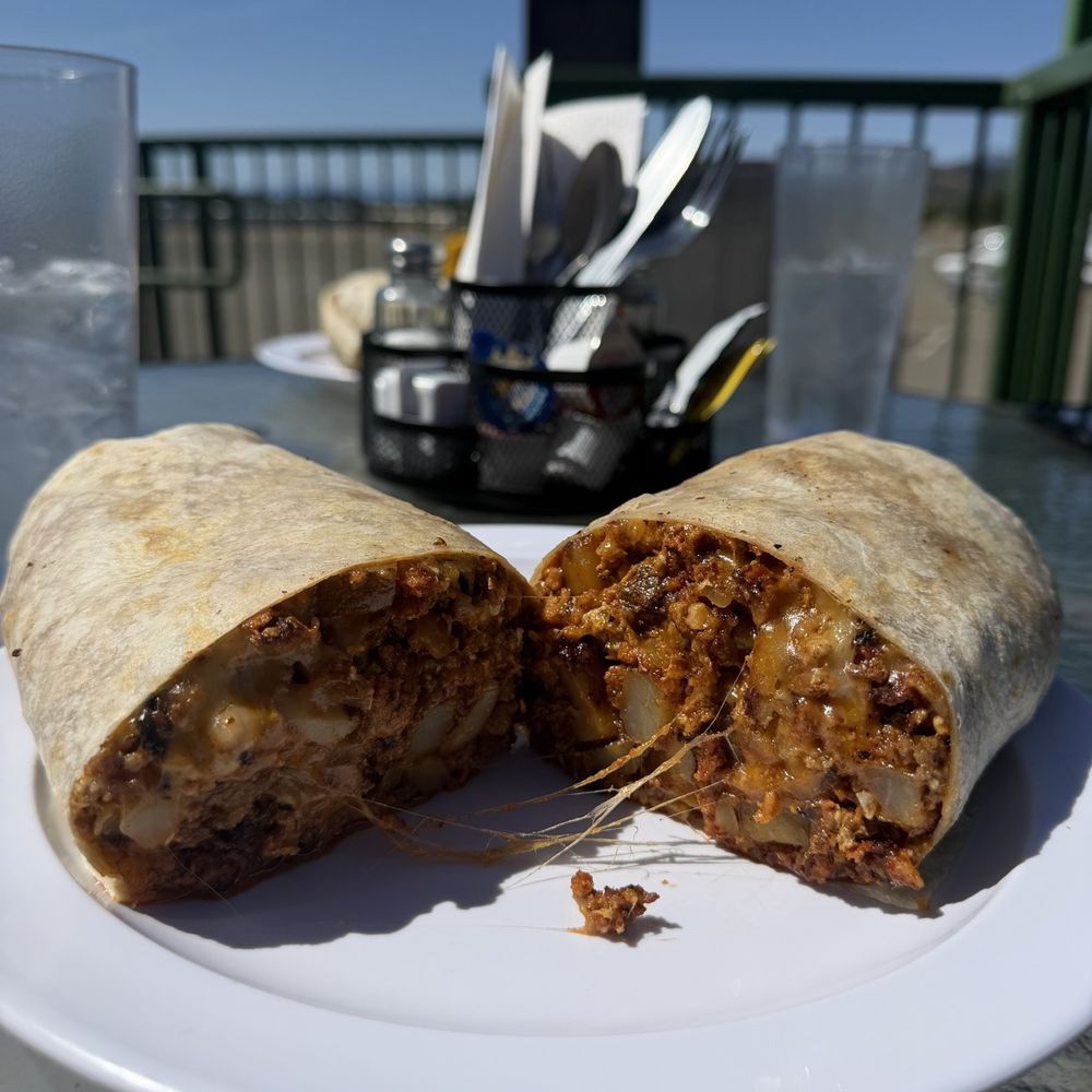 Flight Deck Grill - Chorizo burrito - Coffee & Tea Near Me - Redding, California