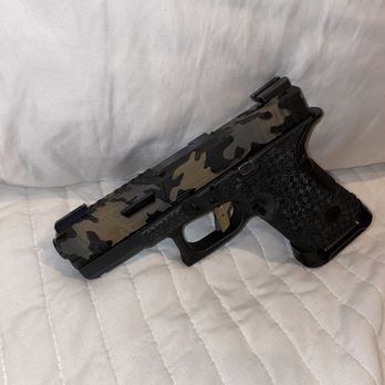 Dynamic Weapon Solutions - Glock 19 with DWS Reaper Cut & Black/FDE multicam slide. - Guns & Ammo Near Me - Huntington Beach, California