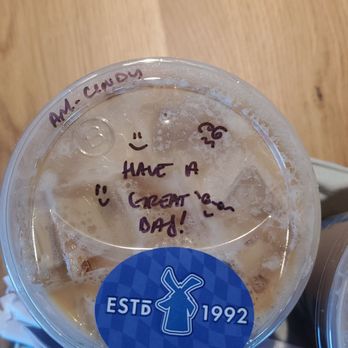 Dutch Bros Coffee - Medium iced Americano with cream. My mom is not very adventurous. - Juice Bars & Smoothies Near Me - Buffalo Grove, Illinois Dutch Bros Coffee - Medium iced Americano with cream. My mom is not very adventurous. - Juice Bars & Smoothies Near Me - Buffalo Grove, Illinois