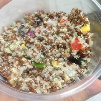 Harmons Neighborhood Grocer - The Quinoa Salad: While not much to look at IS FREAKING AMAZING. 5 Stars. Buy This. I think it's super healthy even - Grocery Near Me - Draper, Utah Harmons Neighborhood Grocer - The Quinoa Salad: While not much to look at IS FREAKING AMAZING. 5 Stars. Buy This. I think it's super healthy even - Grocery Near Me - Draper, Utah