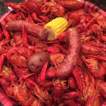 The Crawfish Spot - 5lbs of boiled crawfish with 2 sausages - Cajun/Creole Near Me - Lafayette, Louisiana The Crawfish Spot - 5lbs of boiled crawfish with 2 sausages - Cajun/Creole Near Me - Lafayette, Louisiana