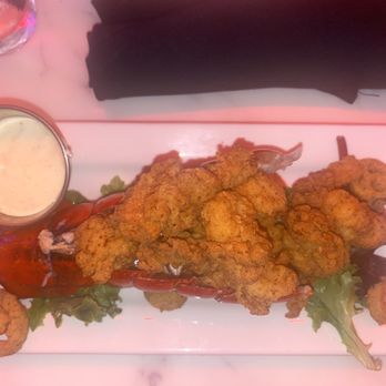 Sea Salt - Fried lobster bites; tasty but a bit salty - Breakfast & Brunch Near Me - Atlanta, Georgia Sea Salt - Fried lobster bites; tasty but a bit salty - Breakfast & Brunch Near Me - Atlanta, Georgia