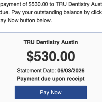 TRU Dentistry Austin - This is in addition to the hundreds of dollars they charged insurance. - General Dentistry Near Me - Austin, Texas TRU Dentistry Austin - This is in addition to the hundreds of dollars they charged insurance. - General Dentistry Near Me - Austin, Texas