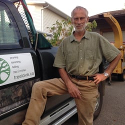Tree Love - Faithful friends, truck and chipper.