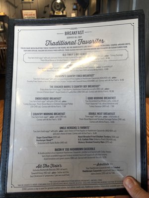 Menu photo 1 Cracker Barrel Old Country Store Franklin, TN Menu photo 1 Cracker Barrel Old Country Store Franklin, TN