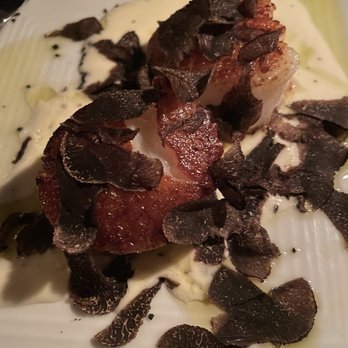 Barrique - Scallop and black truffle appetizer. - Wine Bars Near Me - Venice, California Barrique - Scallop and black truffle appetizer. - Wine Bars Near Me - Venice, California