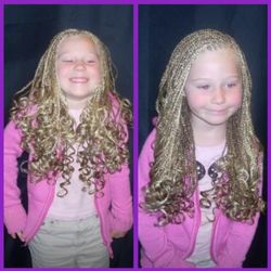 Individuals on the babies with hair added
