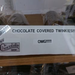 Ricky's Chocolate Box - Wife's comment when she saw this photo: "why didn't I get one of those?"