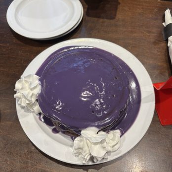 Ludi's Restaurant & Lounge - Ube pancake - American Near Me - Seattle, Washington Ludi's Restaurant & Lounge - Ube pancake - American Near Me - Seattle, Washington