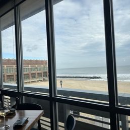 Beach view from high top