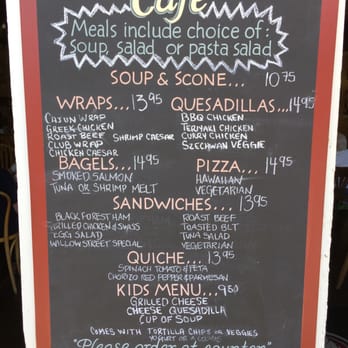 Willow Street Cafe - Menu - Cafes Near Me - Chemainus, British Columbia Willow Street Cafe - Menu - Cafes Near Me - Chemainus, British Columbia