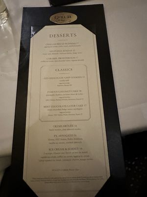 Menu photo 1 Grill 23 & Bar Boston, MA