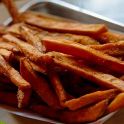 Chop House Burger - Sweet potato fries