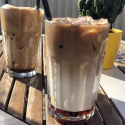 Bajgle Króla Jana - Greek frappe and iced latte
