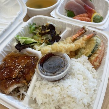 Sushi House - Lunch Box A ($13.95 for all of this): one of the best values on the menu! - Japanese Near Me - Richmond, British Columbia Sushi House - Lunch Box A ($13.95 for all of this): one of the best values on the menu! - Japanese Near Me - Richmond, British Columbia