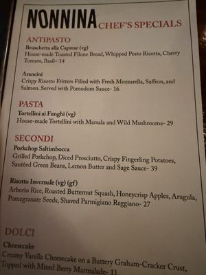 Menu photo 2 Nonnina Chicago, IL