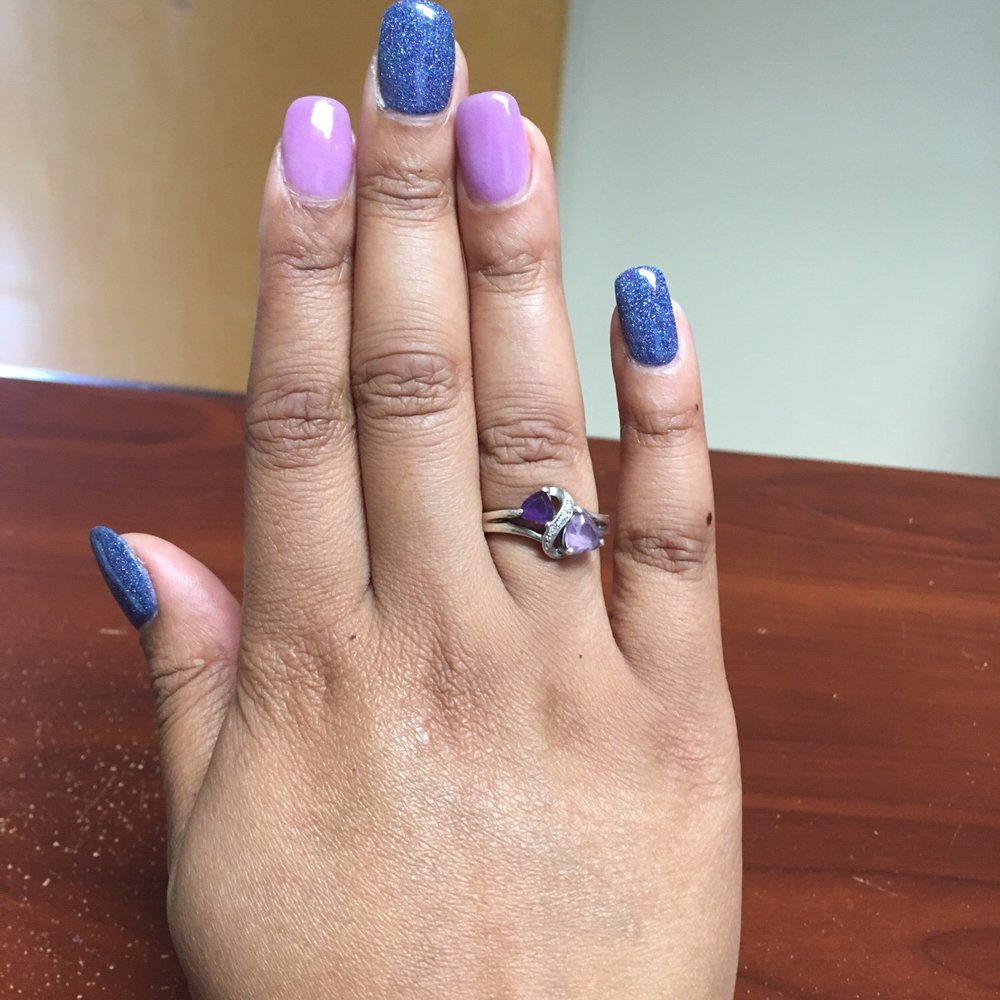 Natural Nails Spa - So many color choices ... so I chose two - Nail Salons Near Me - Jessup, Maryland Natural Nails Spa - So many color choices ... so I chose two - Nail Salons Near Me - Jessup, Maryland