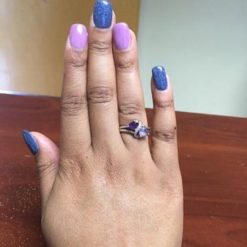 Natural Nails Spa - So many color choices ... so I chose two - Nail Salons Near Me - Jessup, Maryland Natural Nails Spa - So many color choices ... so I chose two - Nail Salons Near Me - Jessup, Maryland