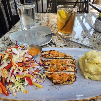 GRANVILLE - Spicy grilled chicken breast, cole slaw and mashed potatoes. - New American Near Me - Pasadena, California