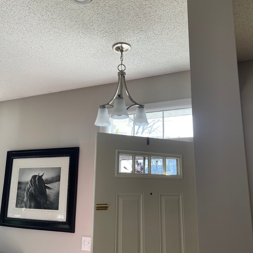 Stern Electric - Entry door chandelier - Electricians Near Me