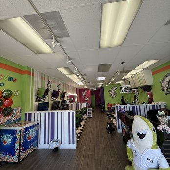 Sharkey's Cuts for Kids - Interior - Kids Hair Salons Near Me - Cerritos, California Sharkey's Cuts for Kids - Interior - Kids Hair Salons Near Me - Cerritos, California