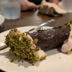 Smoked Tomato Pie - Cannoli dessert, 3.5 stars. Sat dinner 2024-06-29
