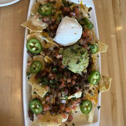 Neighborhood Nachos Beef.  Picture looks great but little dry needed more cheese.   Maybe they ran out. I don't know