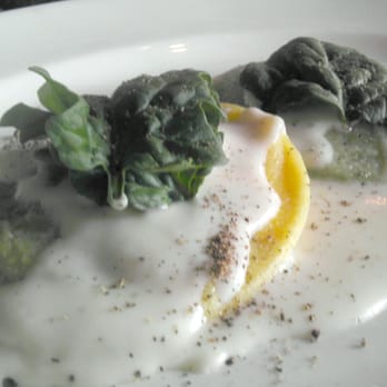 Felice 83 - Brunch Raviolo all'uovo [Credit: Michelle Williams / Coffee + Champagne / http://coffeeandchampagne.com/2013/02/felice-brunch/ ] - Wine Bars Near Me - New York, New York
