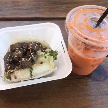 KoJa Kitchen SF Spark - Original koja on the left. Don't mind the thai tea!! It's from another truck. - Korean Near Me - San Francisco, California KoJa Kitchen SF Spark - Original koja on the left. Don't mind the thai tea!! It's from another truck. - Korean Near Me - San Francisco, California