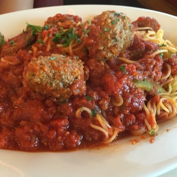 Bravo Restaurant - Spaghetti and meatball with Italian sausage. Ono! - Italian Near Me - Aiea, Hawaii Bravo Restaurant - Spaghetti and meatball with Italian sausage. Ono! - Italian Near Me - Aiea, Hawaii