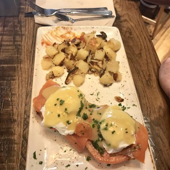 First Watch - Salmon eggs Benedict - Breakfast & Brunch Near Me - West Palm Beach, Florida