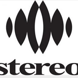 the stereo logo on a white background